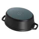Staub 1 qt Enameled Cast Iron Cocotte w/ Lid, Black Matte (1004061) thumbnail 4