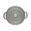 Staub 5 1/2 qt Enameled Cast Iron Cocotte w/ Lid, Graphite Gray (1003923) thumbnail 3