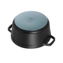 Staub 13 1/4 qt Enameled Cast Iron Cocotte w/ Lid, Black Matte (1004315) thumbnail 4