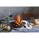 Staub 9 1/2" Enameled Cast Iron Vertical Roaster, Black Matte (1003952) thumbnail 3