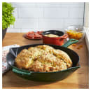 Staub 12" Round Enameled Cast Iron Skillet w/ Handles, Basil (1003878) thumbnail 2