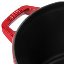 Staub 4 Piece Cast Iron Set w/ Universal Lid, Cherry (1021321) thumbnail 9