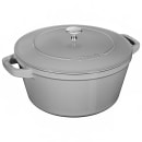 Staub 4 Piece Cast Iron Set w/ Universal Lid, Graphite Grey (1010767) thumbnail 8