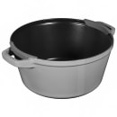 Staub 4 Piece Cast Iron Set w/ Universal Lid, Graphite Grey (1010767) thumbnail 9