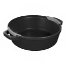 Staub 4 Piece Cast Iron Set w/ Universal Lid, Black Matte (1021322) thumbnail 7