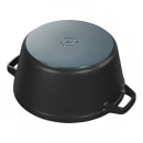 Staub 4 Piece Cast Iron Set w/ Universal Lid, Black Matte (1021322) thumbnail 8