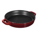 Staub 4 Piece Cast Iron Set w/ Universal Lid, Grenadine (1010768) thumbnail 5