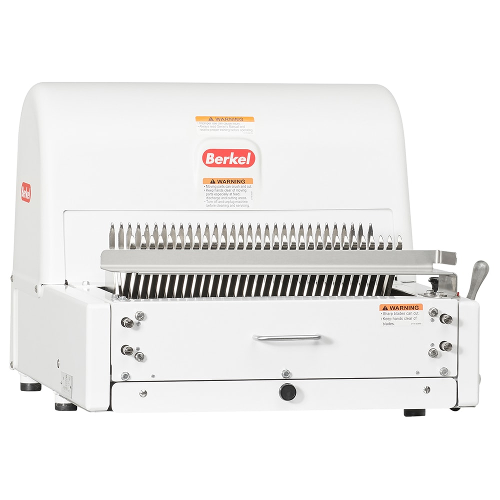 Berkel MB3/8STD Bread Slicer, 3/8" Slice Thickness, Painted White, 115v