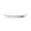 Mikasa Hospitality 11" Round Bistro Plate - Porcelain, Blue Pinstripe (5256486) thumbnail 2
