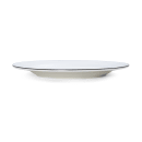 Mikasa Hospitality 11" Round Bistro Plate - Porcelain, Black Pinstripe (5260369) thumbnail 2