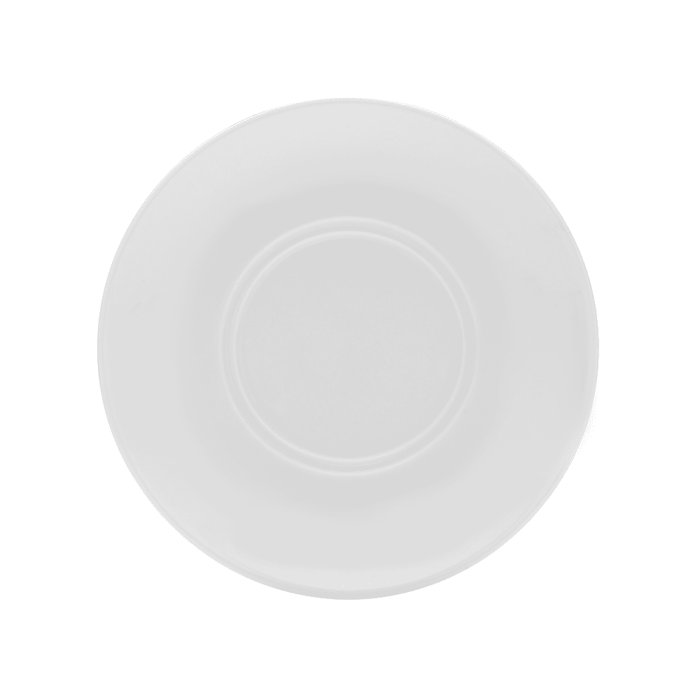 Mikasa Hospitality 6 3/4" Round Bistro Blanc Saucer - Porcelain, White (5292195)