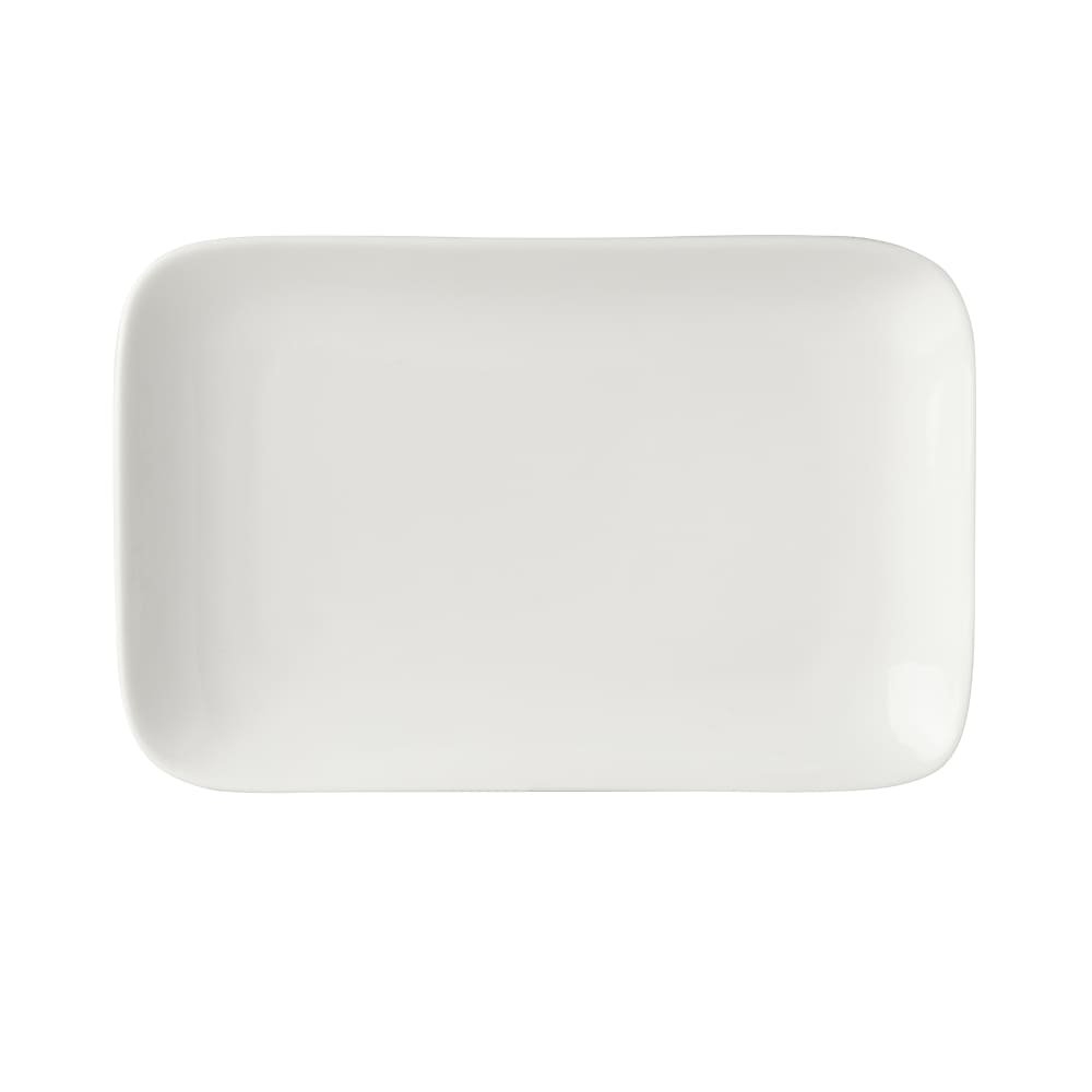 Mikasa Hospitality 8" x 4 57/100" Rectangular Bistro Blanc Platter - Porcelain, White (5292228)