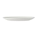 Mikasa Hospitality 14" x 9 4/5" Oval Bistro Blanc Platter - Porcelain, White (5292229) thumbnail 2