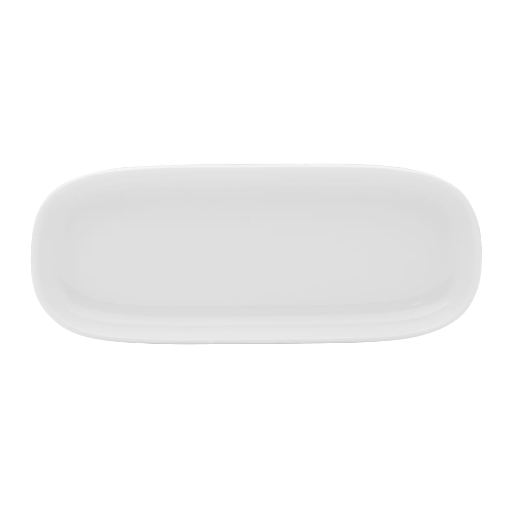 Mikasa Hospitality 8" x 3" Oval Isla Platter - Porcelain, White (5302597)