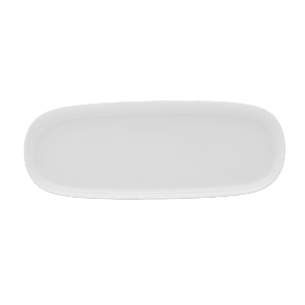 Mikasa Hospitality 14" x 5" Oval Isla Platter - Porcelain, White (5302599)