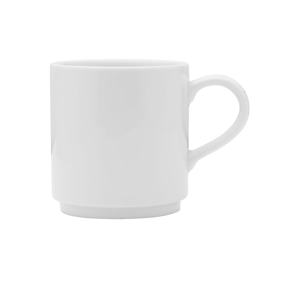 Mikasa Hospitality 9 2/5 oz Galleria Cup - Porcelain, White (5302751)