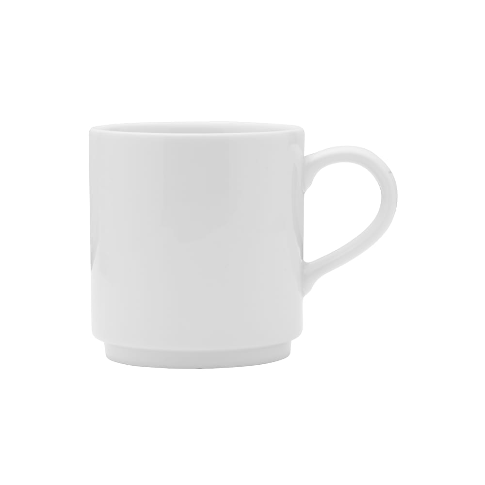 Mikasa Hospitality 7 2/5 oz Galleria Cup - Porcelain, White (5302771)