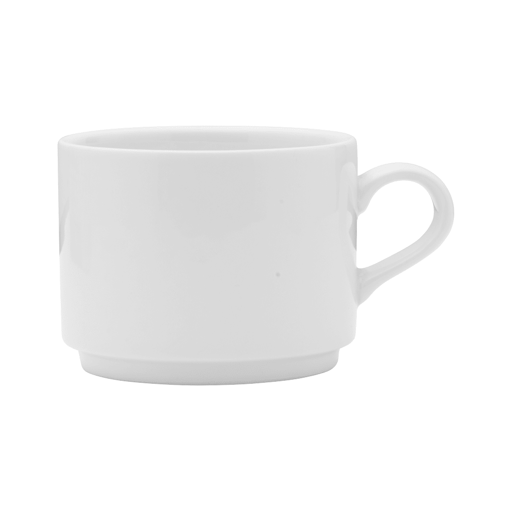 Mikasa Hospitality 6 1/10 oz Galleria Cup - Porcelain, White (5302773)