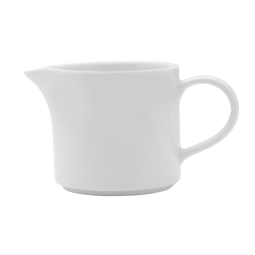 Mikasa Hospitality 6 19/25 oz Galleria Creamer - Porcelain, White (5302809)