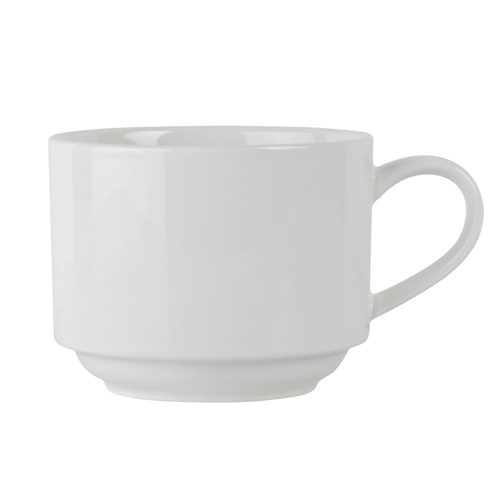 Mikasa Hospitality 9 1/10 oz Bistro Cup - Porcelain, White (5305716)