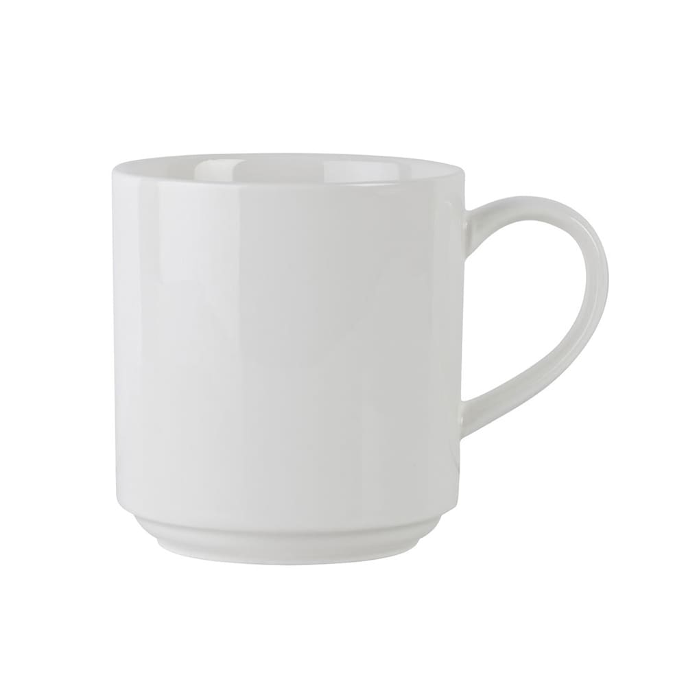 Mikasa Hospitality 11 4/5 oz Bistro Mug - Porcelain, White (5305718)