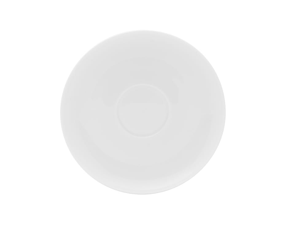 Mikasa Hospitality 6 1/10" Round Lola Saucer - Bone China, White (5307018)