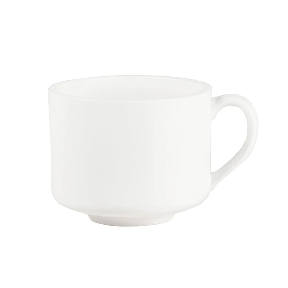 Mikasa Hospitality 9 oz Gordon Coffee Cup - Bone China, White (5315883)
