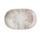 Mikasa Hospitality 8 7/16" x 13" Oval Atlanta Platter - Fine China, Brown (5316103) thumbnail 2