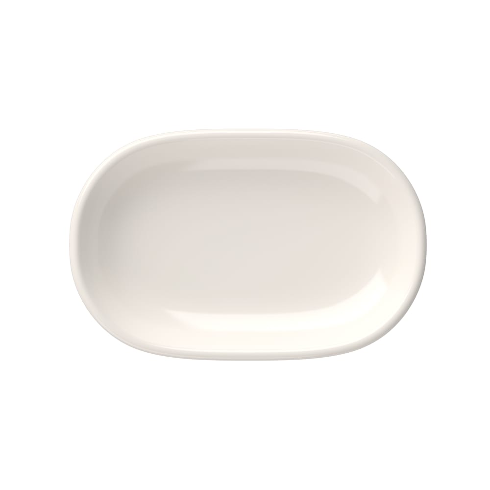 Mikasa Hospitality 6" x 9 3/16" Oval Magnus Platter - Fine China, White (5316239)