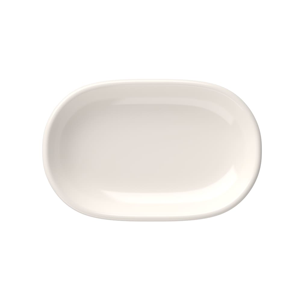 Mikasa Hospitality 8 7/16" x 3 3/16" Oval Magnus Platter - Fine China, White (5316241)