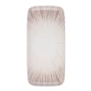 Mikasa Hospitality 6 7/16" x 13 1/2" Rectangular Ray Platter - Fine China, Brown (5316298) thumbnail 2