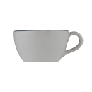 Mikasa Hospitality 9 oz Modest Cup - Fine China, White/Navy (5321446) thumbnail 2