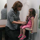 Koala Kare KB102-00 Wall-Mounted Child Protection Seat w/ Safety Straps - Polyethylene, Cream thumbnail 3