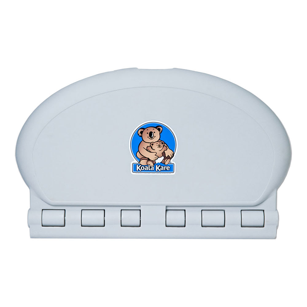 Koala Kare KB208-01 Horizontal Wall-Mounted Changing Station - Polypropylene, Gray
