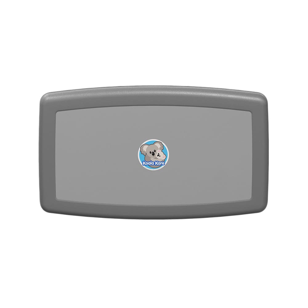 Koala Kare KB300-01 Horizontal Wall Mounted Changing Station - Polypropylene, Gray
