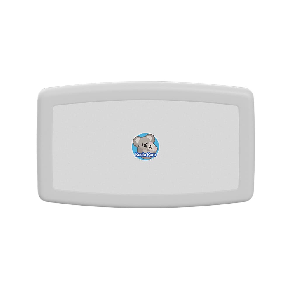 Koala Kare KB300-05 Horizontal Wall Mounted Changing Station - Polypropylene, White Granite