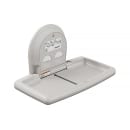 Koala Kare KB300-05SS Horizontal Wall-Mounted Changing Station - Polypropylene, Stainless/White Granite thumbnail 2
