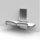 Koala Kare KB3000-AHL Wall Mount Changing Station w/ Electronic Height Adjustability - Plastic/Steel, Gray thumbnail 3