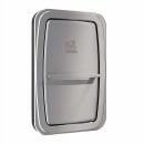 Koala Kare KB311-SSWM Vertical Wall Mount Changing Station - Gray Plastic Bed, Satin Stainless Exterior thumbnail 2