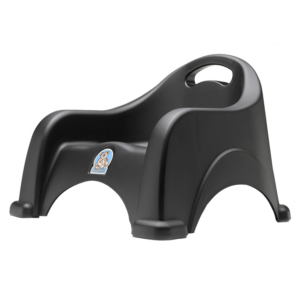 Koala Kare KB327-02 Single Height Booster Seat w/ Safety Strap - Polypropylene, Black