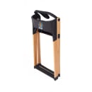 Koala Kare KB615-02 27 1/2" Folding High Chair w/ Waist Strap - Wood/Plastic, Black thumbnail 2