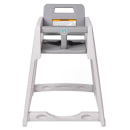 Koala Kare KB950-01 29 3/8" Stackable Plastic High Chair w/ Waist Strap, Gray thumbnail 2