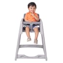 Koala Kare KB950-01 29 3/8" Stackable Plastic High Chair w/ Waist Strap, Gray thumbnail 3