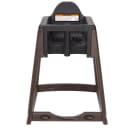Koala Kare KB966-02 27" Plastic High Chair/Infant Seat Cradle w/ Waist Strap, Brown/Black thumbnail 2