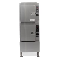 Cleveland 24CGA10.2 (10) Pan Convection Steamer - Cabinet, Descaling Port, Liquid Propane thumbnail 3