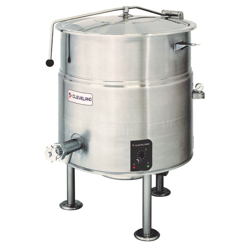 Cleveland KEL25 25 gal Steam Kettle - Stationary, 2/3 Jacket, 208v/3ph