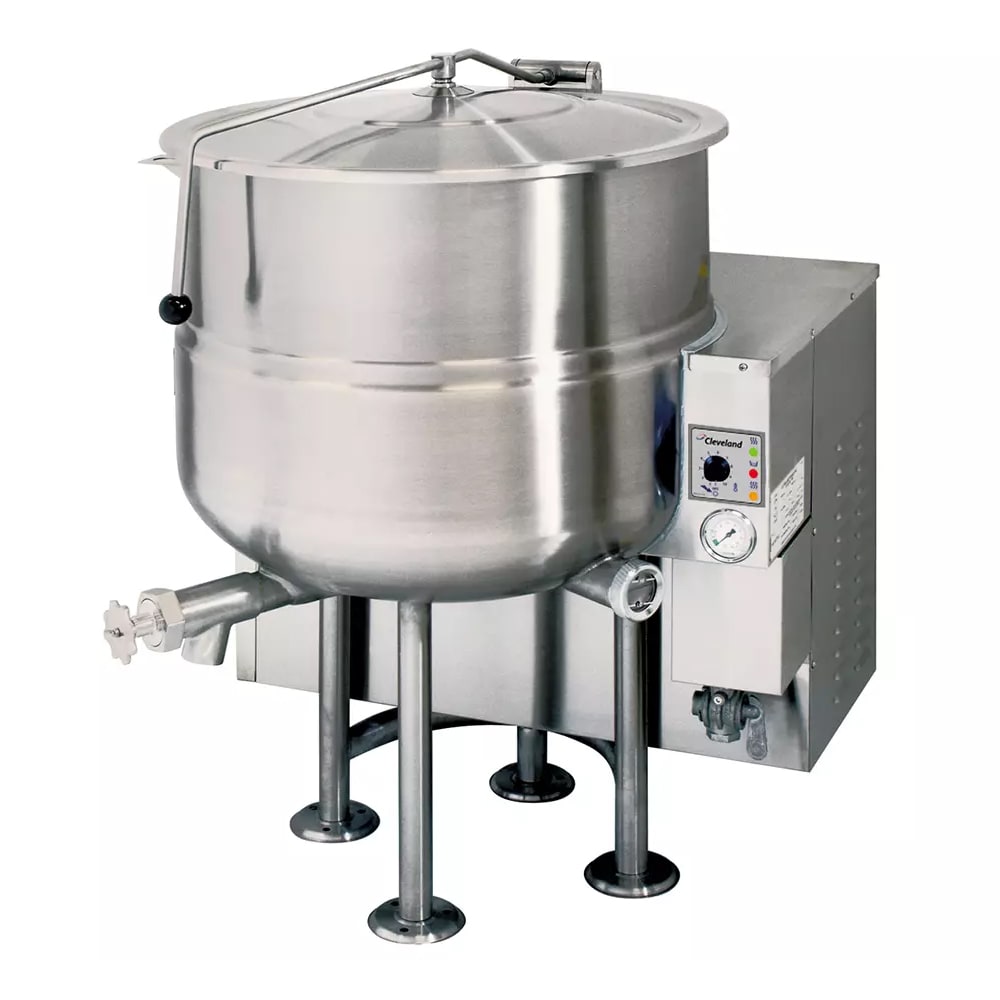 Cleveland KGL60 60 gal Steam Kettle - Stationary, 2/3 Jacket, Liquid Propane