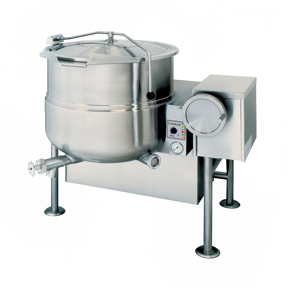 Cleveland KGL60T 60 gal Steam Kettle - Manual Tilt, 2/3 Jacket, Liquid Propane