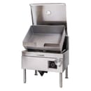 Cleveland SGL40TR 40 gal. Tilt Skillet - Open Base, Measurement Marks, Strainer, Liquid Propane thumbnail 2