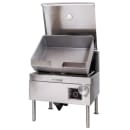 Cleveland SGL40TR 40 gal. Tilt Skillet - Open Base, Measurement Marks, Strainer, Natural Gas thumbnail 2